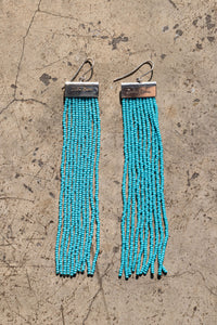 Blom (Narrow Tassel) Earrings