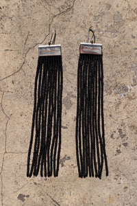 Blom (Narrow Tassel) Earrings