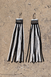 Blom (Folded Tassel) Earrings